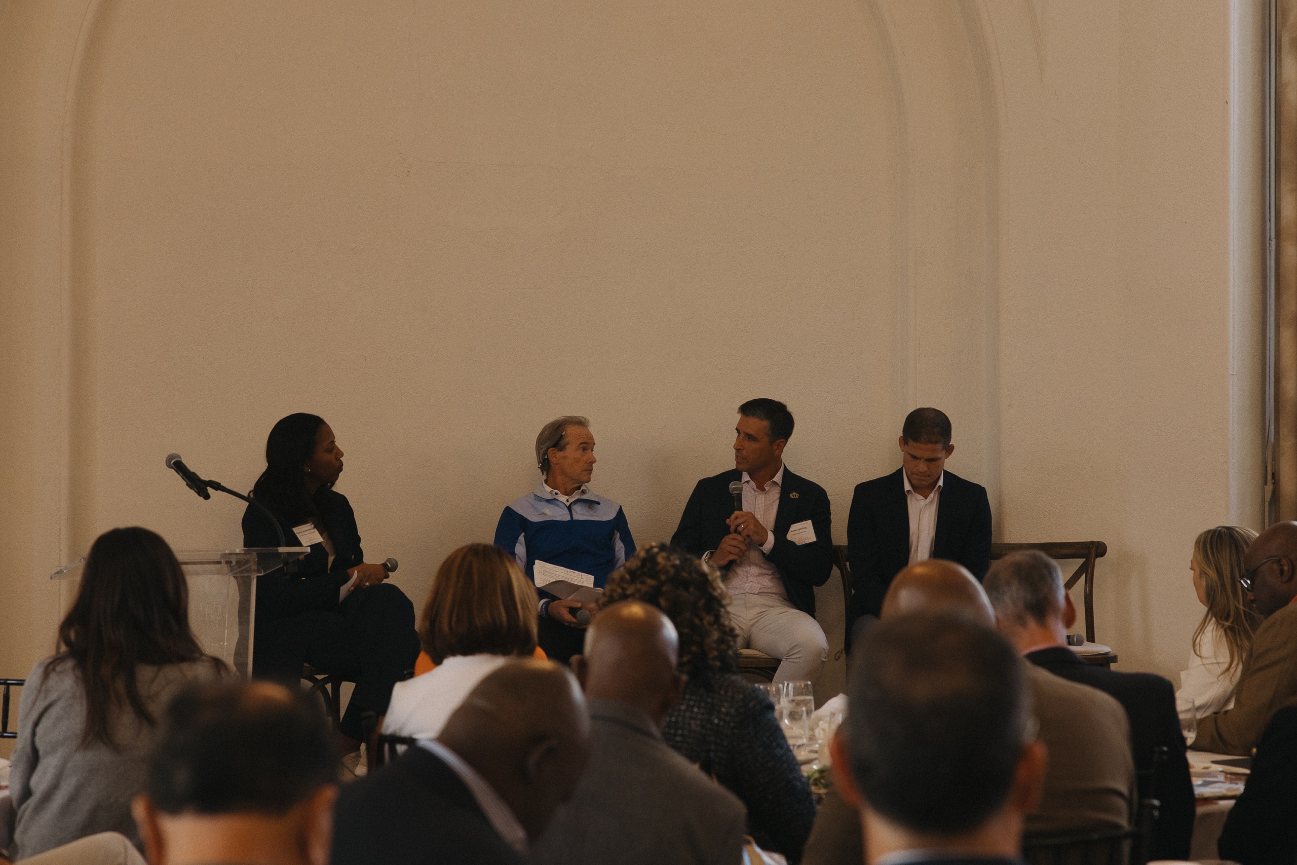 Ben Armstrong of MIT presenting on inclusive growth and innovation.